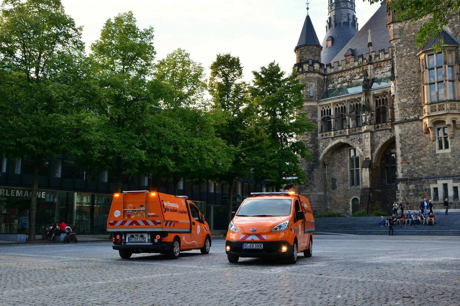 Nissan e-NV200 Müllkipper
